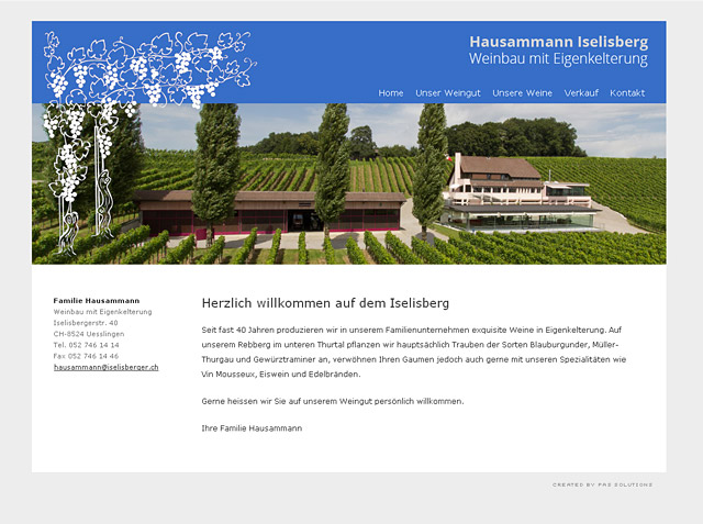 Hausammann Iselisberg Startseite